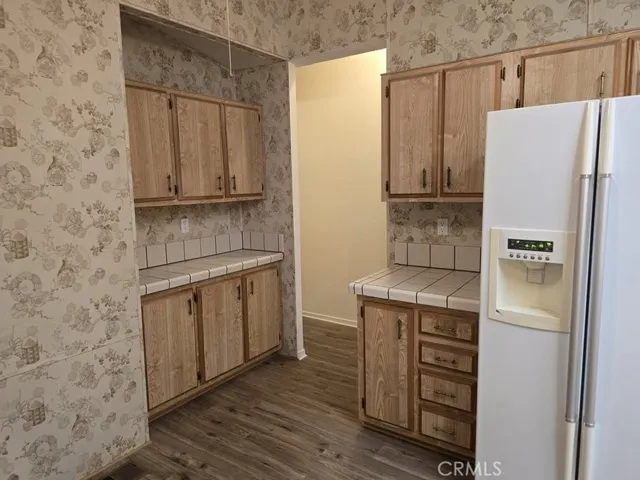 coffee bar in kitchen