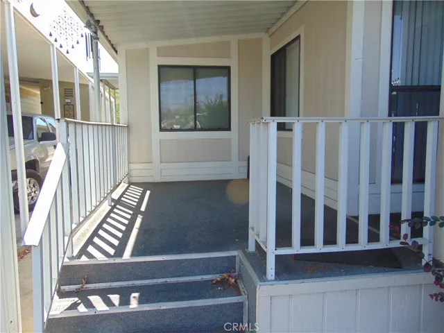 Front covered porch