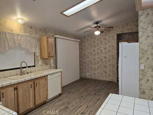 coffee bar in kitchen