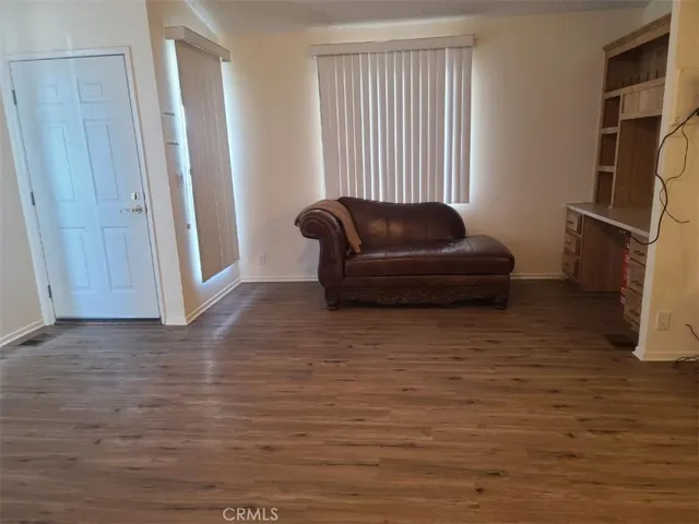 office hutch off of living room