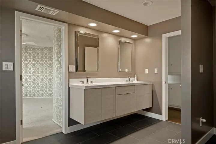 Main bath vanity