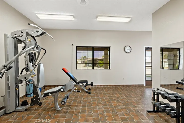 Clubhouse gym