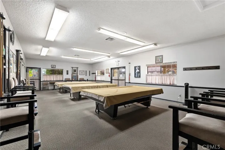 Clubhouse billiard tables