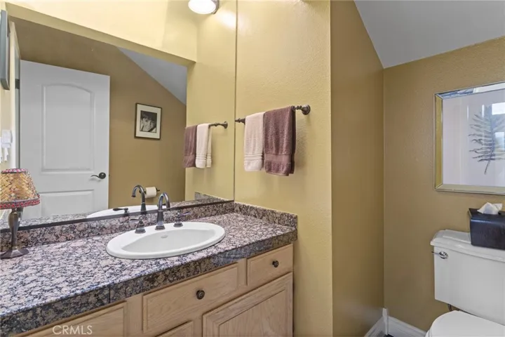 Half bathroom downstairs