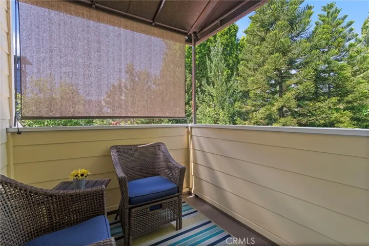 Primary bedroom balcony