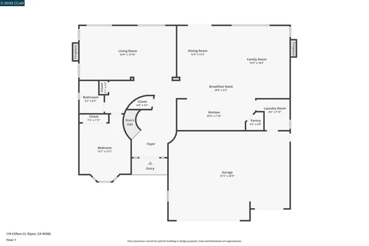 Downstairs Floorplan