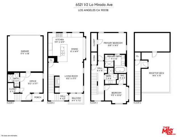 6521 1/2 La Mirada Avenue, Los Angeles, California 90038