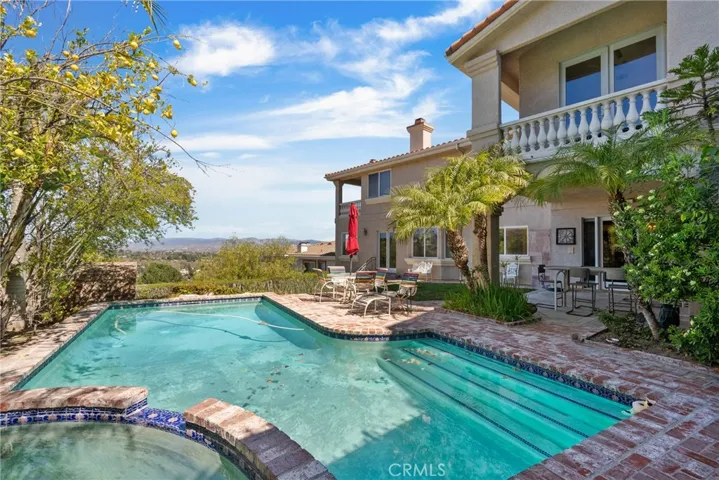 Pool, Spa and Backyard