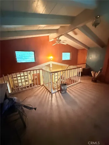 Upstairs loft of expanded room