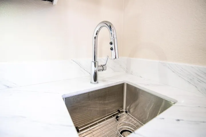 Garbage disposal and drying rack