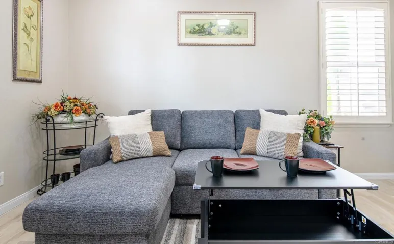 Coffee Table converts for Dining