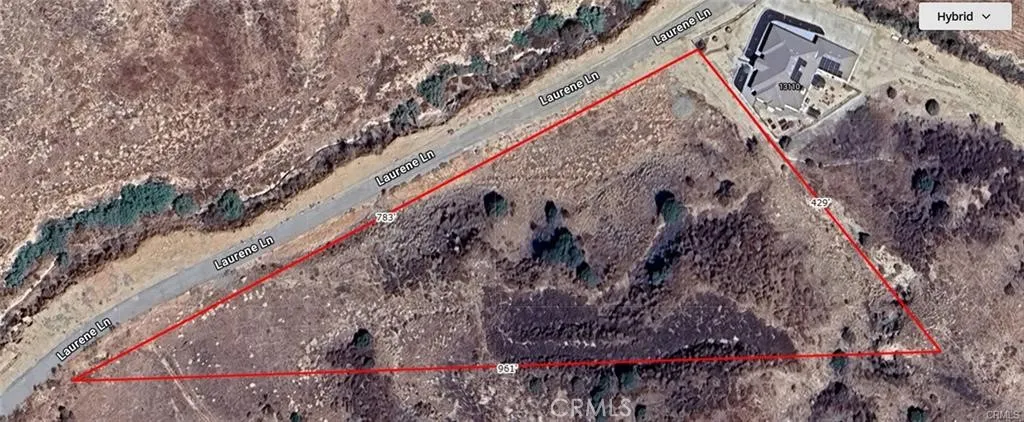 Sat map with measurements