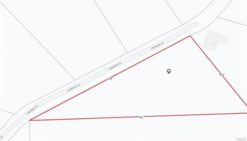 Map with measurements