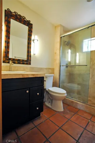 Downstairs 3/4 bathroom