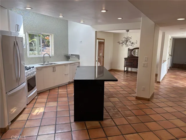 Large open kitchen