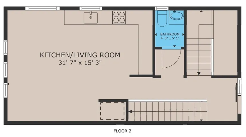 1215 N. Kingsley Drive N 1215 1/2, Los Angeles, California 90029