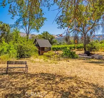 pump house and garden area