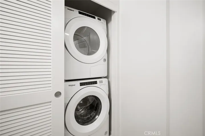 Laundry in Bathroom Closet