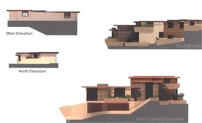 Rendering of potential house.