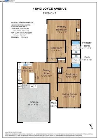 41043 Joyce Ave, Fremont, California 94539