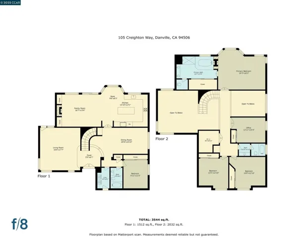 105 Creighton Way, Danville, California 94506
