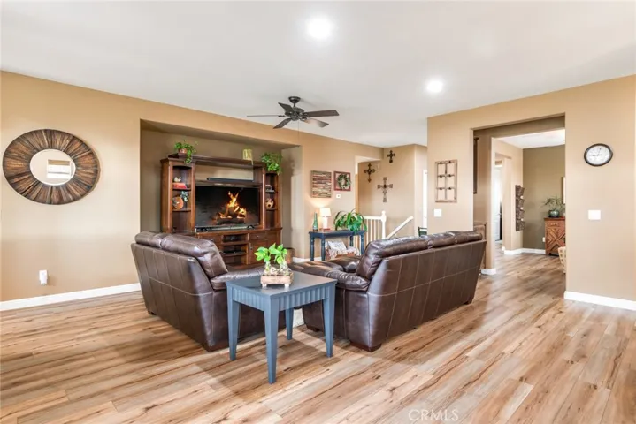 Great Room View Toward Elevator Door & Stairwell Looking To Den Area