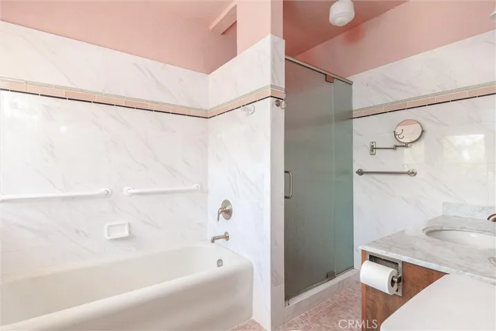 Primary bathroom.