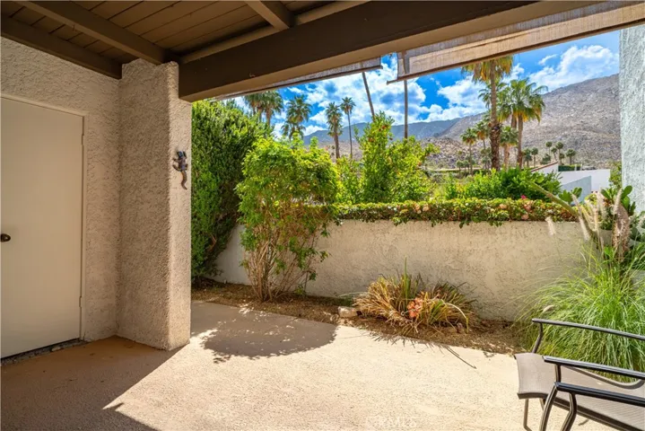 backyard view of mountains