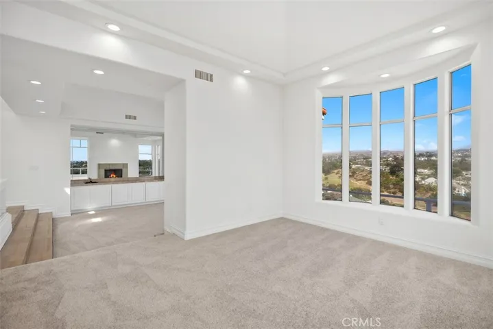 Dinning room looking into living room
