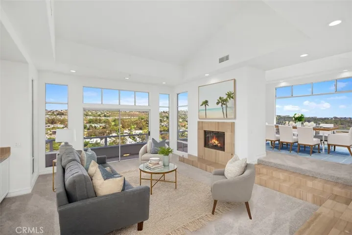 Formal Living room-Virtually staged