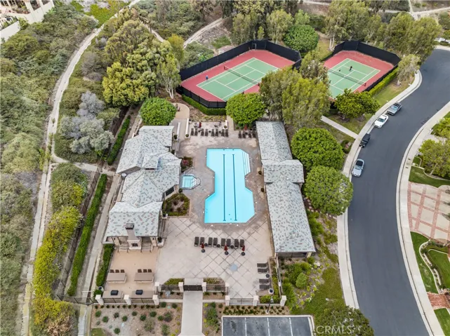 Two tennis courts