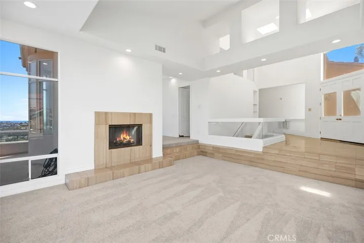 Formal living room and entry way