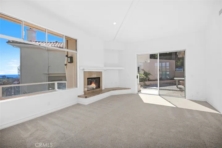 Family room with ocean views