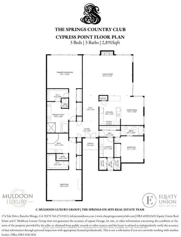 Cypress Point Floorplan