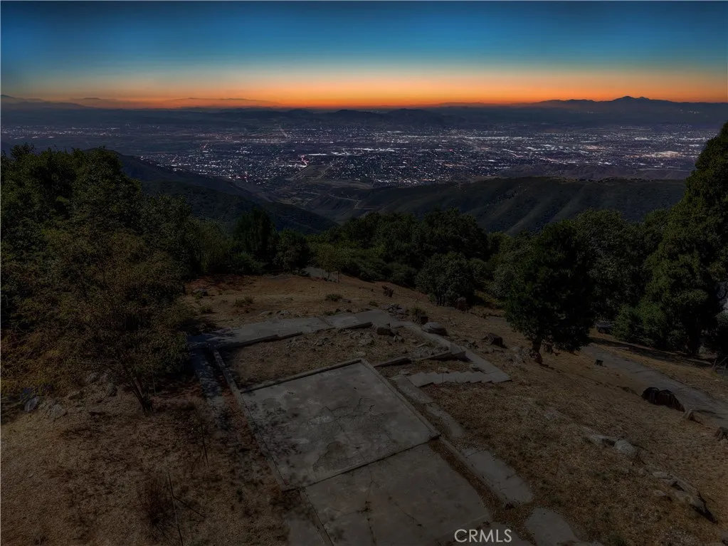 Sun set view