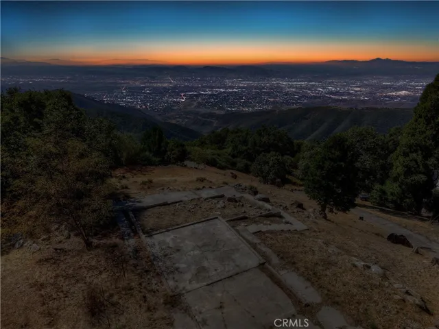 Sun set view