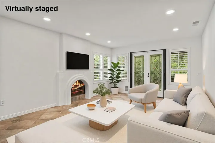 Living Room Virtually Staged