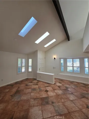 Dining Room and Skylights