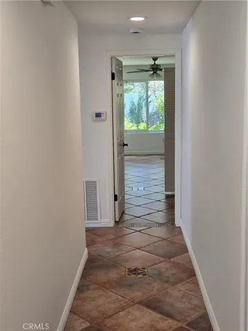 Hallway to Downstairs bedroom