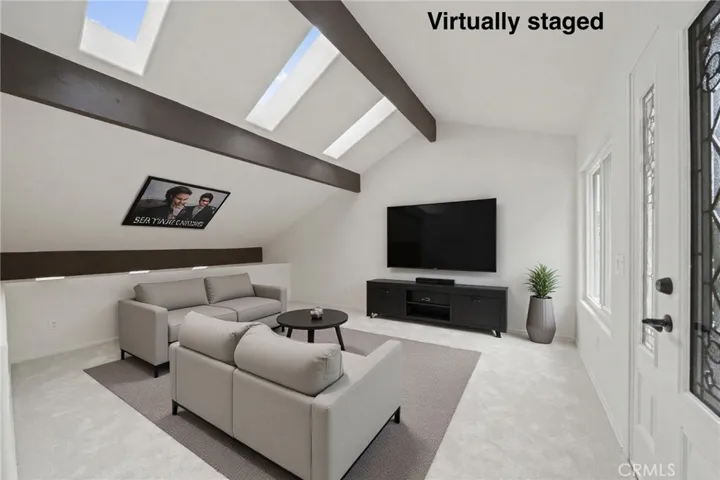 Upstairs Loft Virtually Staged