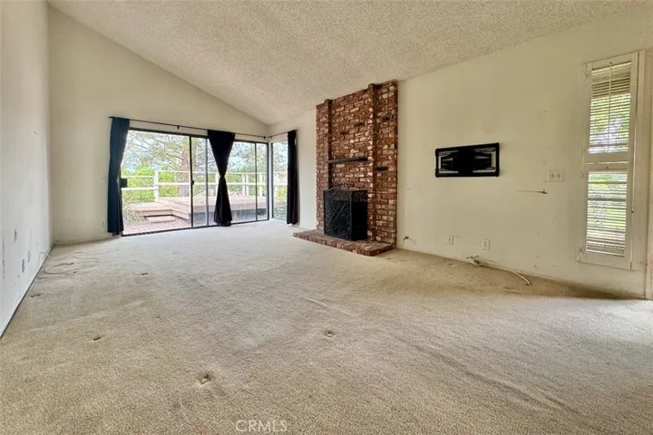 Living Room with Fireplace