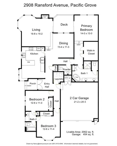 2908 Ransford Avenue, Pacific Grove, California 93950