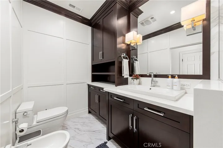Downstairs hall bath