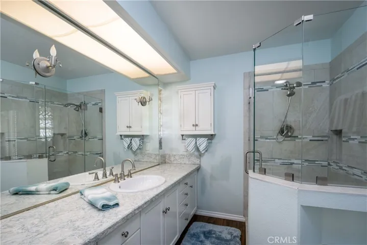 Down stairs Master bathroom