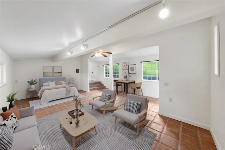 Casita virtually staged as studio