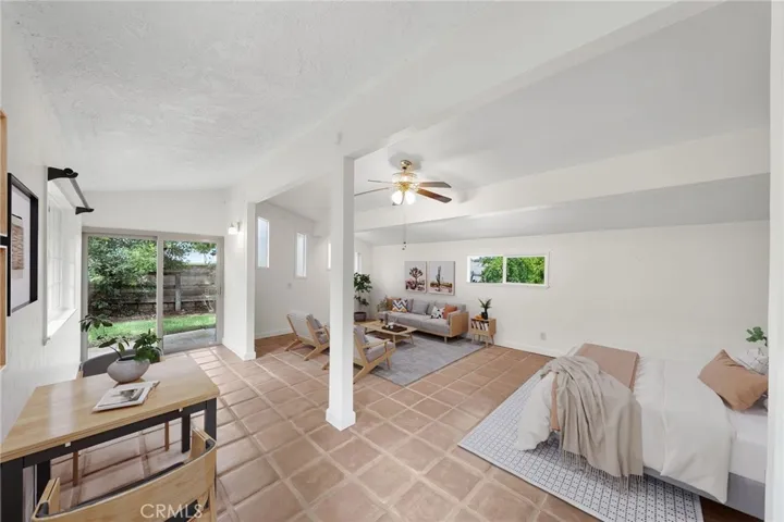 Casita virtually staged as studio