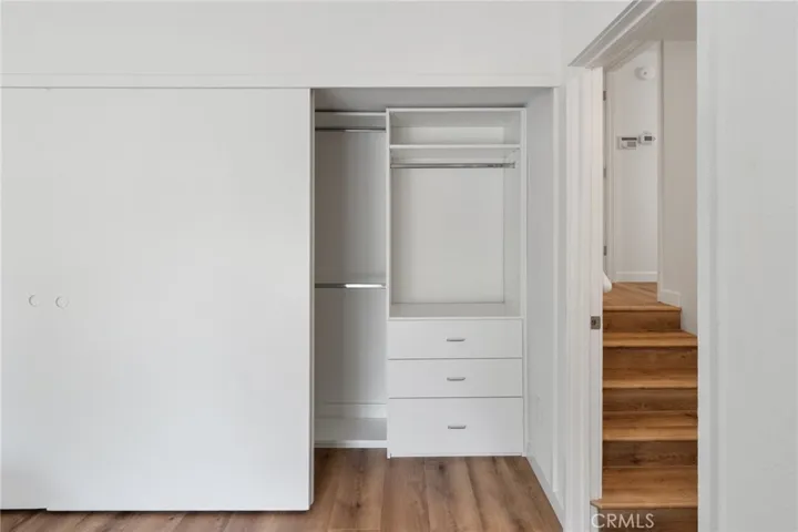 Built-ins in primary closet