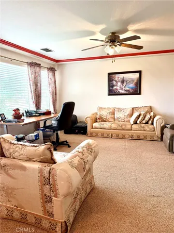 Master suite sitting area