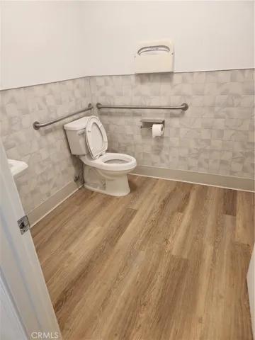 One of 2 ADA restrooms