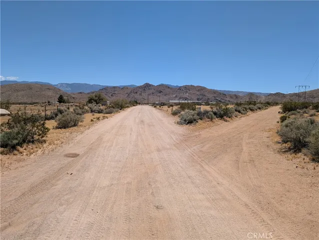 view to the south from Harder Rd